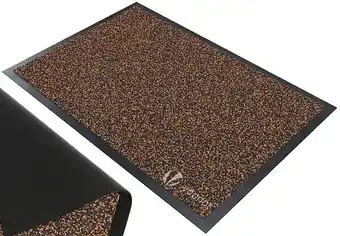 Bricorama Tapis de porte paillasson 90x150cm marron offre