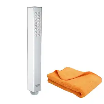 Bricorama Pommeau de douche grohe quickfix vitalio joy cube stick + microfibre offre