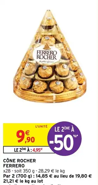 CÔNE ROCHER FERRERO