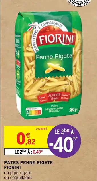 Intermarché Hyper PÂTES PENNE RIGATE FIORINI offre