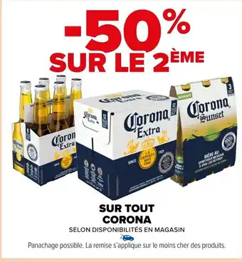 Carrefour Market SUR TOUT CORONA offre