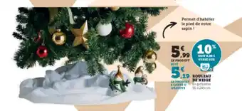 Hyper U ROULEAU DE NEIGE offre