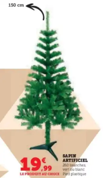 Hyper U SAPIN ARTIFICIEL offre