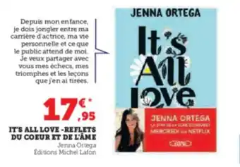 Hyper U IT'S ALL LOVE-REFLETS DU COEUR ET DE L'ÂME offre