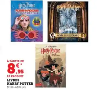 Hyper U LIVRES HARRY POTTER offre