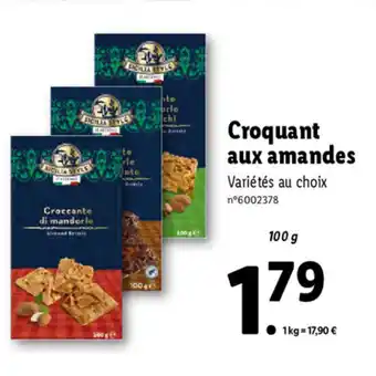 Croquant Aux Amandes