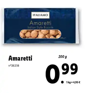 Lidl Amaretti offre