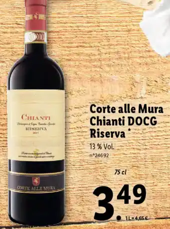 Corte Alle Mura Chianti DOCG Riserva