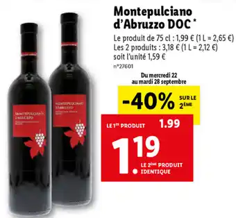 Montepulciano d'Abruzzo DOC
