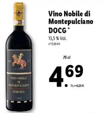 Vino Nobile Di Montepulciano DOCG