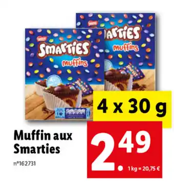Lidl Muffin Aux Smarties offre