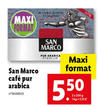 Lidl San Marco Café Pur Arabica offre