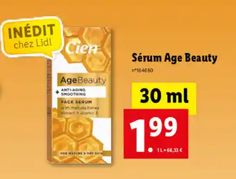 Lidl Sérum Age Beauty offre