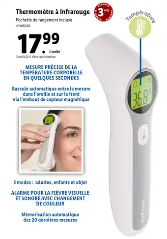 Thermomètre À Infrarouge