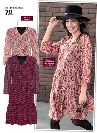 Lidl Robe En Mousseline offre