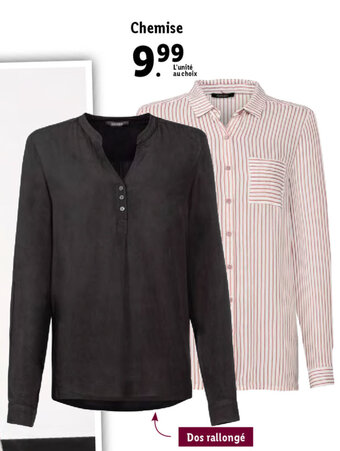 Lidl Chemise offre