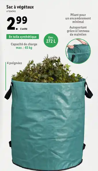 Lidl Sac À Végétaux offre