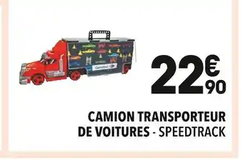 Supeco Speedtrack camion transporteur de voitures offre