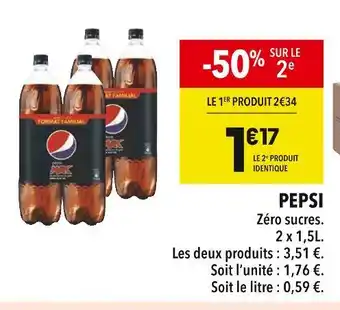 Supeco Pepsi pepsi offre