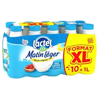 Carrefour Matin léger lait uht sans lactose format xl offre