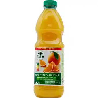 Carrefour Sur tous les purs jus 1,5 l en bouteille plastique carrefour extra offre