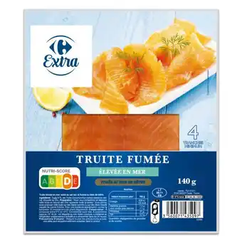 Carrefour Carrefour extra truite fumée offre