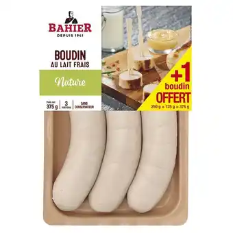 Carrefour Bahier boudin blanc offre