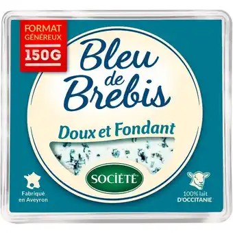Carrefour Société bleu de brebis format généreux offre