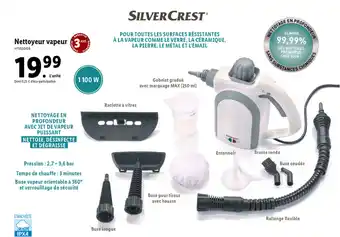 Lidl Nettoyeur Vapeur offre