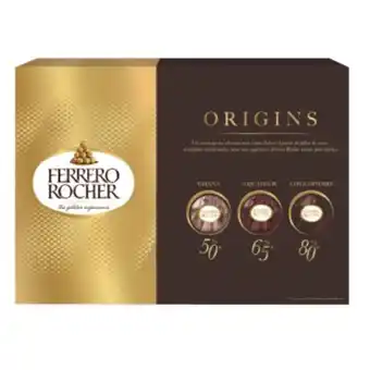 Carrefour Ferrero rocher chocolats origins offre