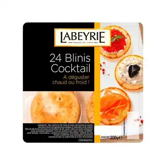 Carrefour Market Labeyrie blinis offre