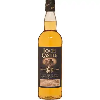 Carrefour Loch castle scotch whisky offre