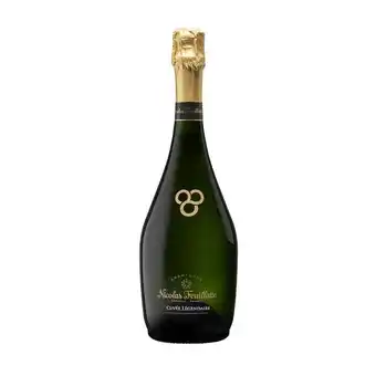 Carrefour Nicolas feuillatte champagne brut cuvée légendaire offre