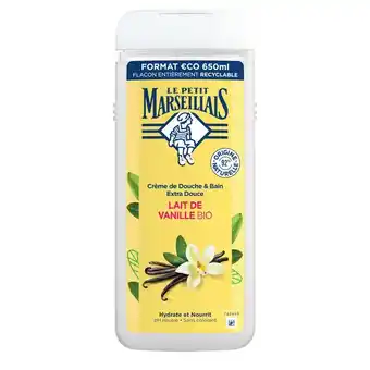 Carrefour Le petit marseillais crème de douche & bain extra douce offre