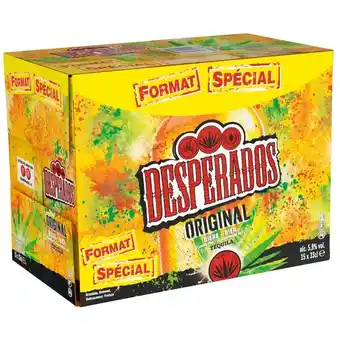 Carrefour Market Desperados bière aromatisée format spécial offre