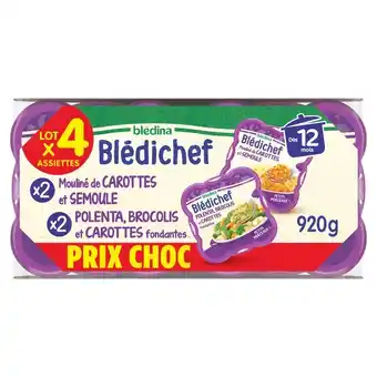 Carrefour Blédina assiettes blédichef prix choc offre