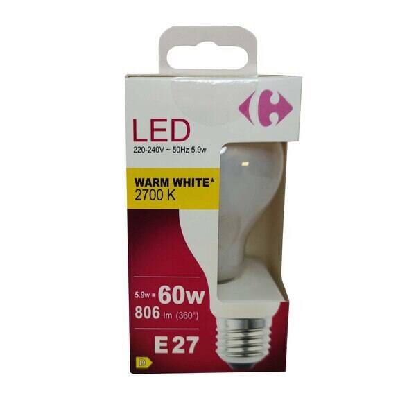 Promo Sur toutes les ampoules led carrefour chez Carrefour Market