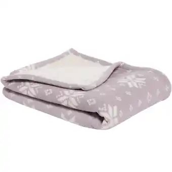 Carrefour Tex baby couverture double face offre
