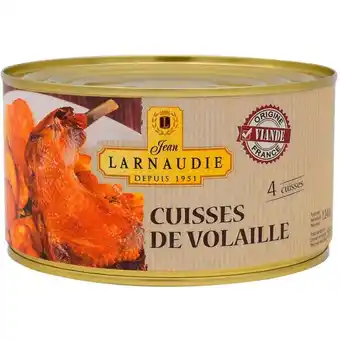 Carrefour Market Jean larnaudie cuisses de volaille offre