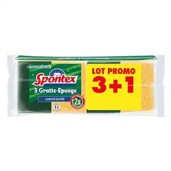 Carrefour Market Spontex gratte - éponge offre