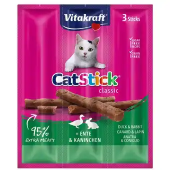 Carrefour Market Vitakraft friandises sticks pour chat offre
