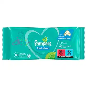 Carrefour Market Pampers lingettes bébé offre