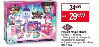 Cora x Carrefour Magic mixies playset magic mixies offre
