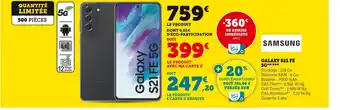 Hyper U Samsung galaxy s21 fe 5g offre