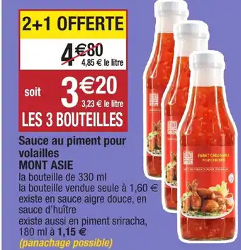 Migros Sauce au piment pour volailles offre
