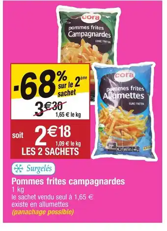 Migros Pommes frites campagnardes offre