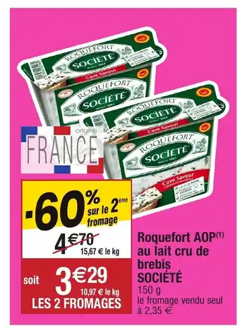 Roquefort AOP au lait cru de brebis