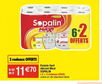 Migros Essuie-tout décoré Maxi SOPALIN offre
