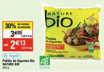 Migros Poêlée de légumes Bio NATURE BIO 600 g offre