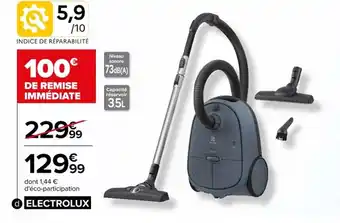Carrefour Aspirateur sac offre